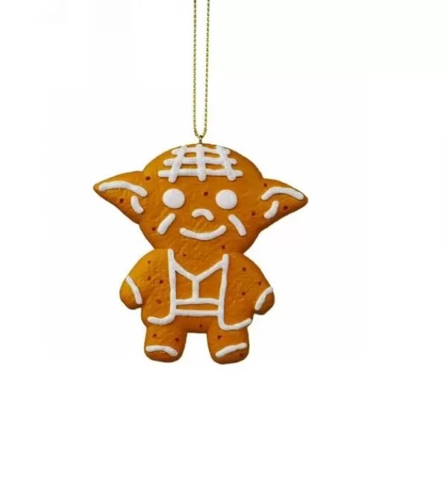 Star Wars vianočná ozdoba perníček Yoda