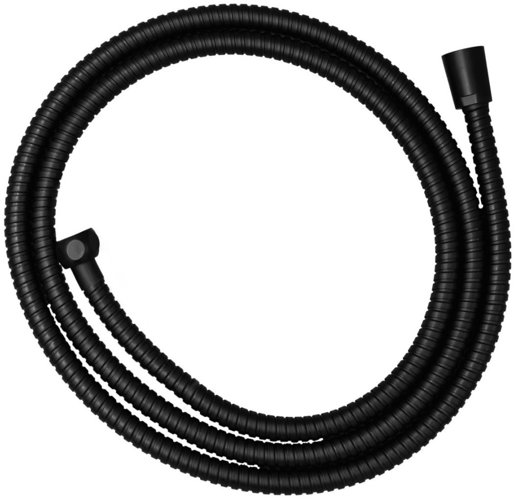 Ridder Jamaika Sprchová hadica, kovová 200 cm, matná čierna, 09115011