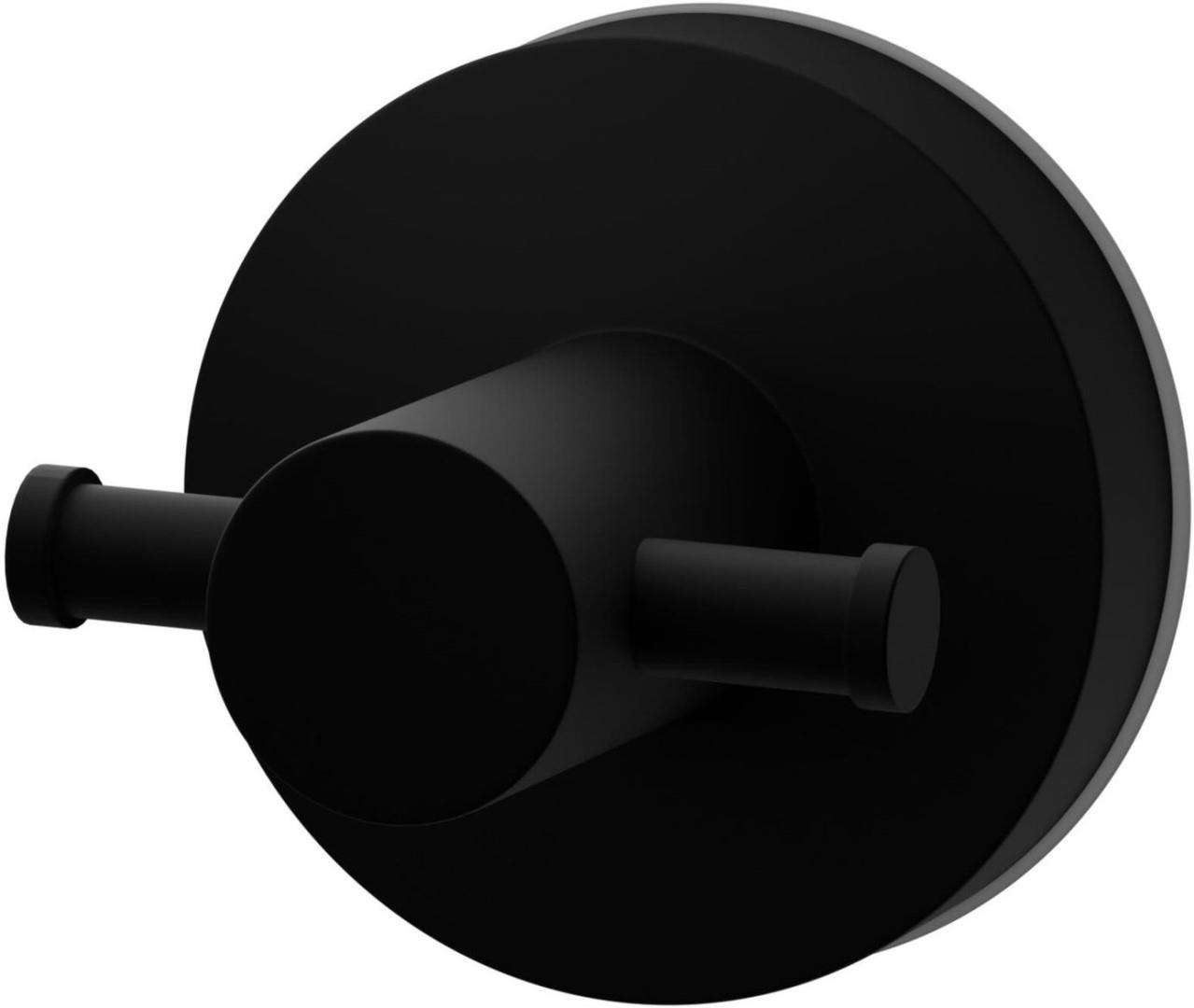 Ridder Vacuum Vešiak dvojitý, čierny 12110210