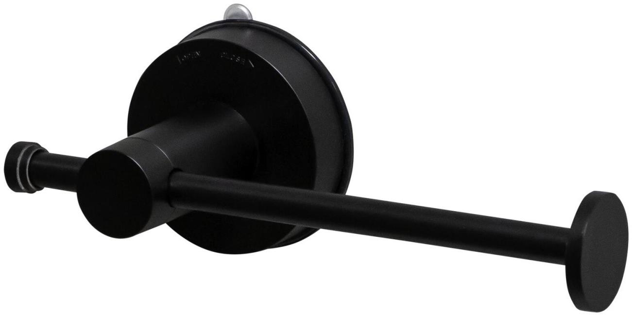 Ridder Vacuum Držiak toaletného papiera, čierny 12106110
