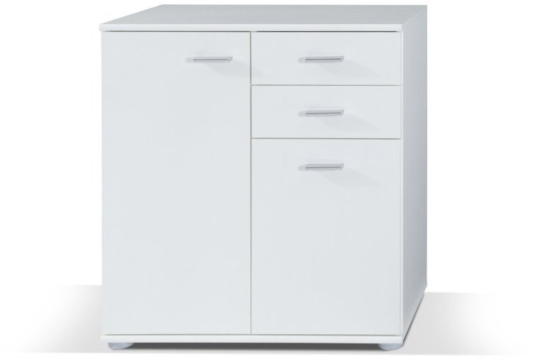 Nejlevnější nábytek Komoda ROGELIO 2, biela