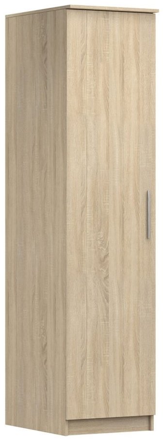 Nejlevnější nábytek Šatníková skriňa GLOBIFERA 1D, dub sonoma
