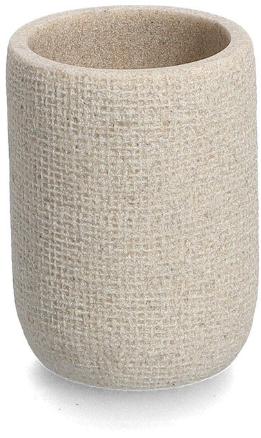 ZELLER Téglik na kefky prírodný motív, béžový 7,2 × 10 cm