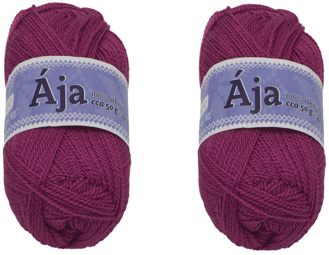 BELLATEX SET 2 ks Priadza Ája NGM 50 g, 951 burgundy