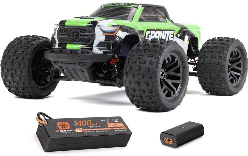 Arrma Granite Grom 1:18 4WD Smart RTR zelené