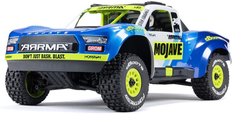 Arrma Mojave Grom 1:18 4WD Smart RTR modré