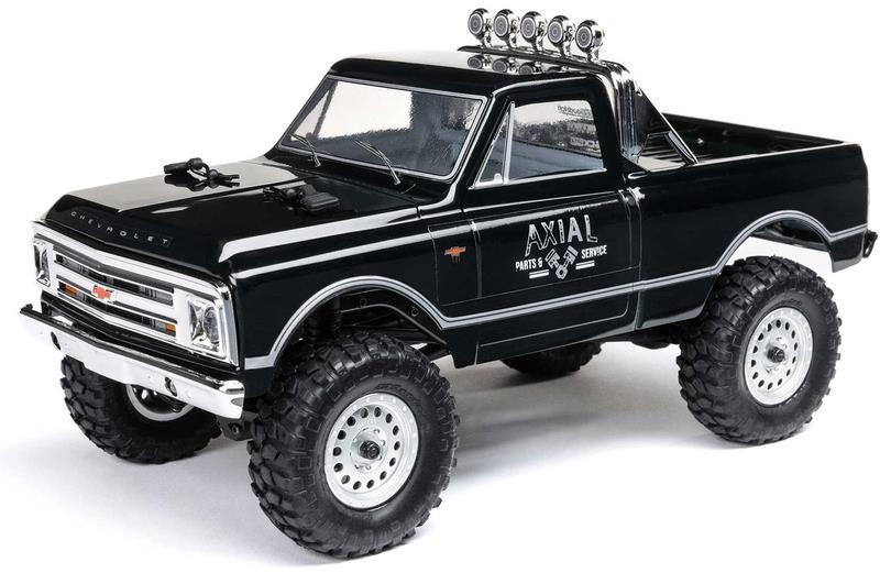 Axial SCX24 Chevrolet C10 1967 1:24 4WD RTR čierny