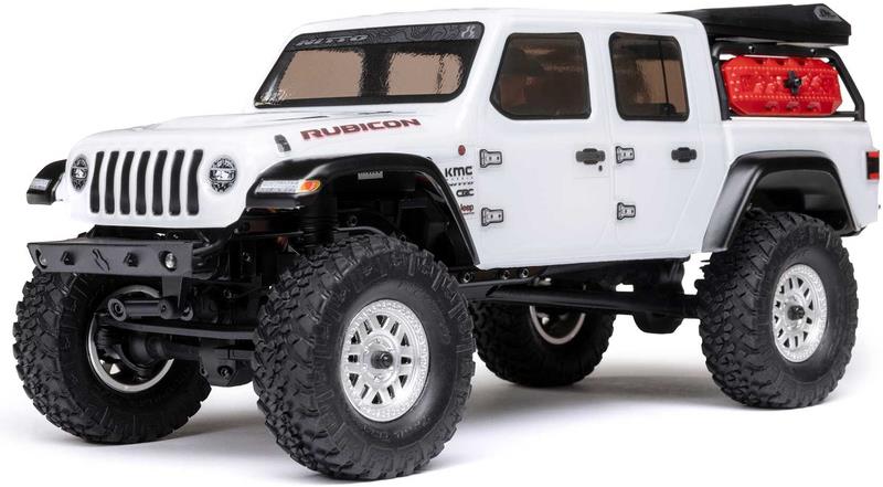 Axial SCX24 Jeep Gladiator 1:24 4WD RTR biely