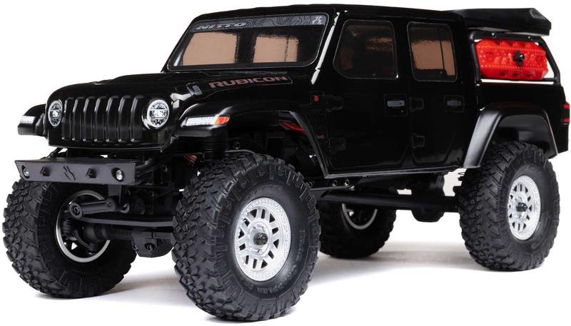 Axial SCX24 Jeep Gladiator 1:24 4WD RTR čierny