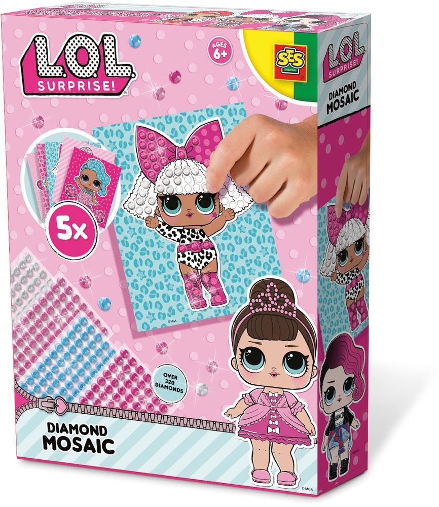 SES L.O.L. – mozaika s kamienkami