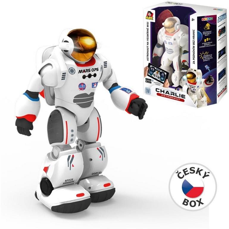 MaDe Astronaut Charlie, s náučnou aplikáciou, 29,5 cm