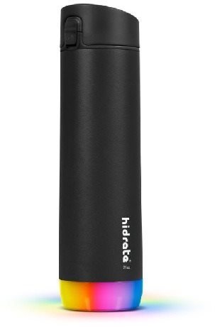 HidrateSpark Steel – inteligentná fľaša, 620 ml, čierna