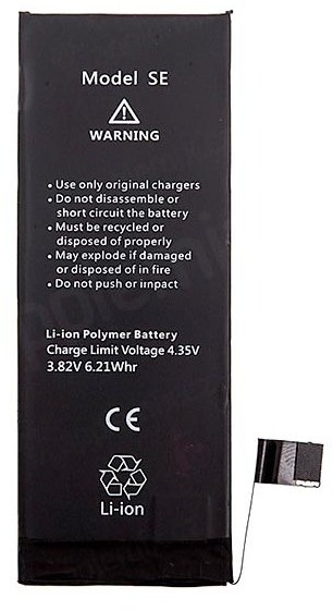 Avacom pre Apple iPhone SE 1st gen. 2016 – vysokokapacitná, Li-Ion 3,82 V 2010 mAh (náhrada 616-00106)