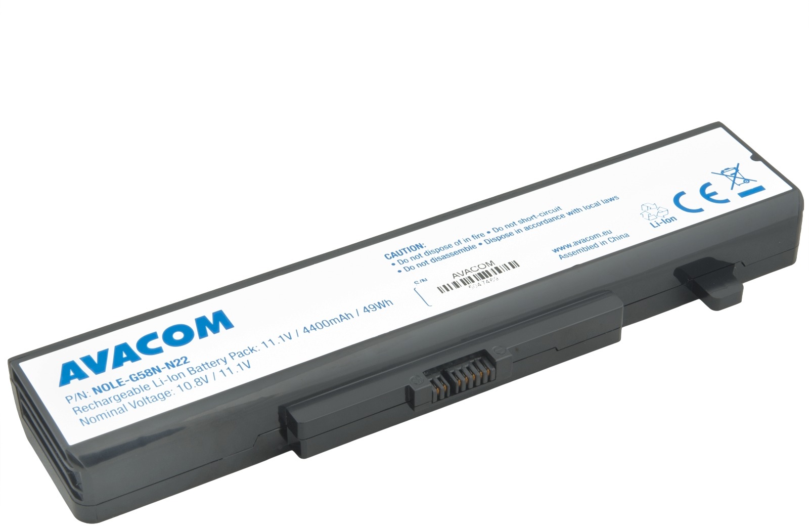 AVACOM na Lenovo IdeaPad G580, Z380, Y580 series Li-Ion 11,1 V 4400 mAh