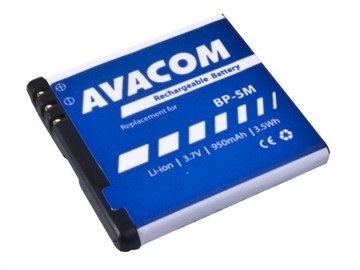 AVACOM pre Nokia N81, 6500 Slide Li-Ion 3,7 V 950 mAh (náhrada BP-5M)