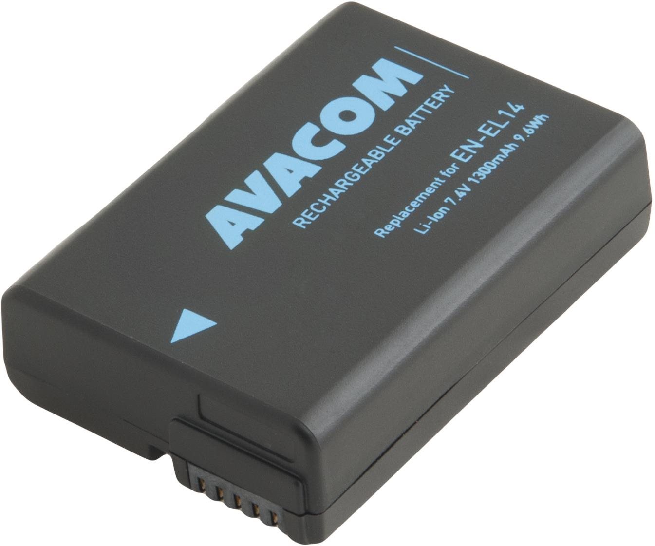 AVACOM za Nikon EN-EL14 EN-EL14a EN-EL14e Li-Ion 7,4 V 1300 mAh 9,6 Wh