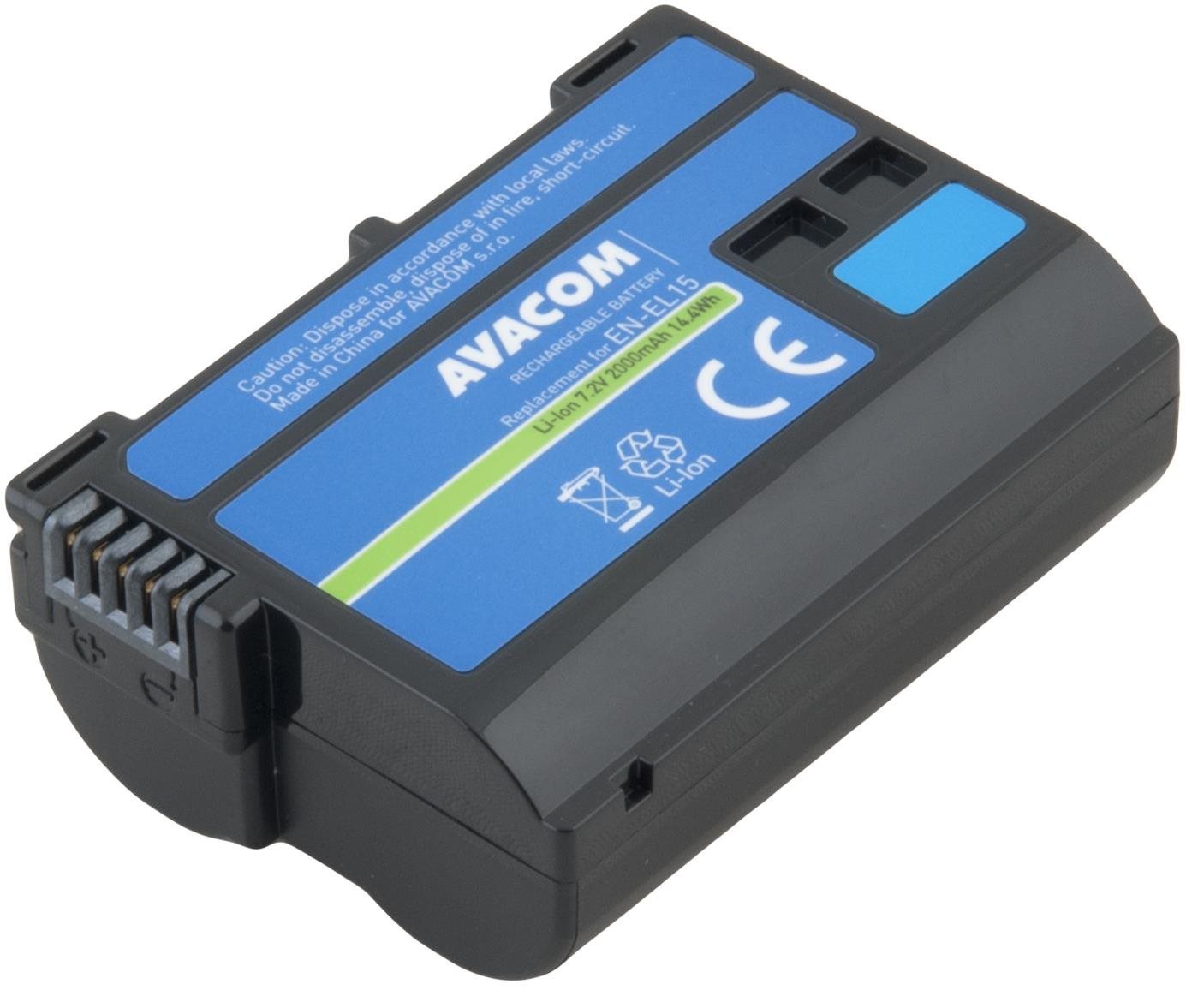 AVACOM za Nikon EN-EL15 Li-Ion 7,2 V 2000 mAh 14,4 Wh
