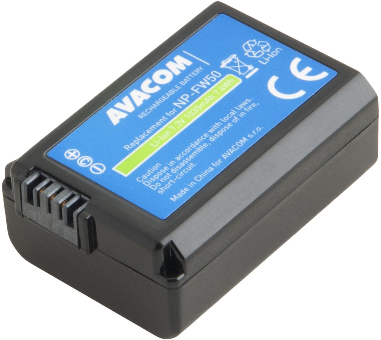 Avacom za Sony NP-FW50 Li-Ion 7,2 V 1030 mAh 7,4 Wh