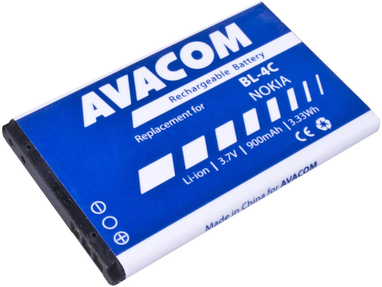 AVACOM za Nokia 6300 Li-ion 3,7V 900 mAh (náhrada BL-4C)