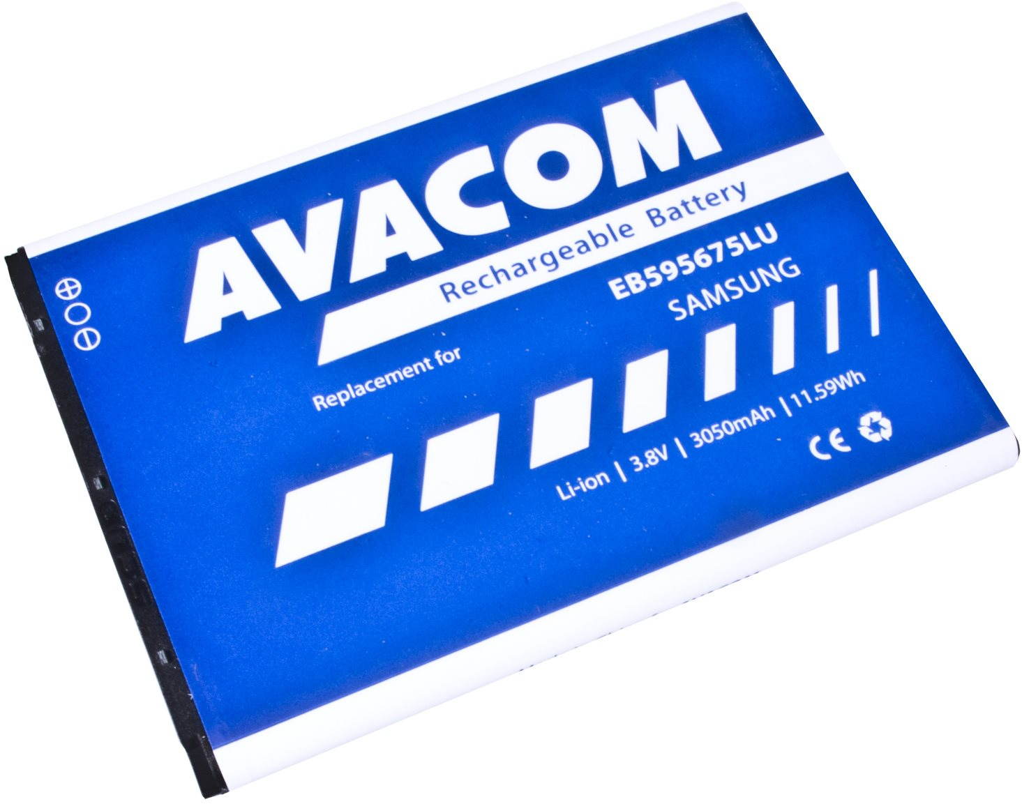 AVACOM pre Samsung Galaxy Note 2, Li-ion 3,7V 3 050 mAh (náhrada EB595675LU)