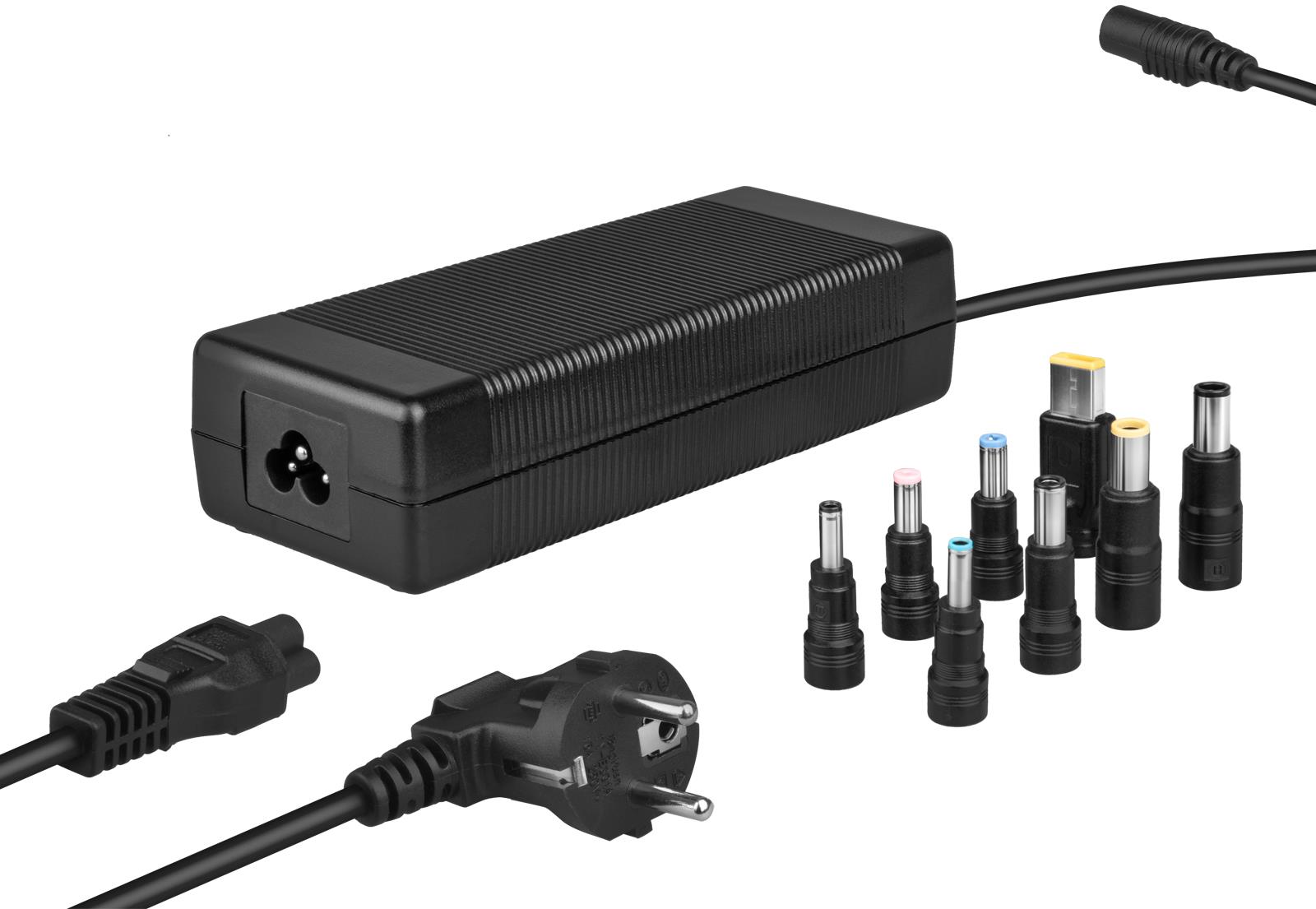 Avacom QuickTIP 250 W – univerzálny adaptér pre herné notebooky + 8 konektorov