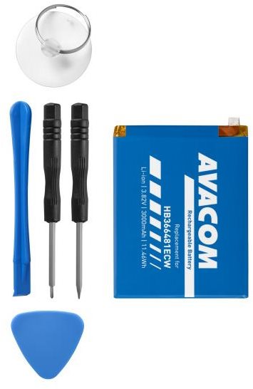 AVACOM do Huawei P9, Li-Ion 3,82 V 3000 mAh (náhrada HB366481ECW)