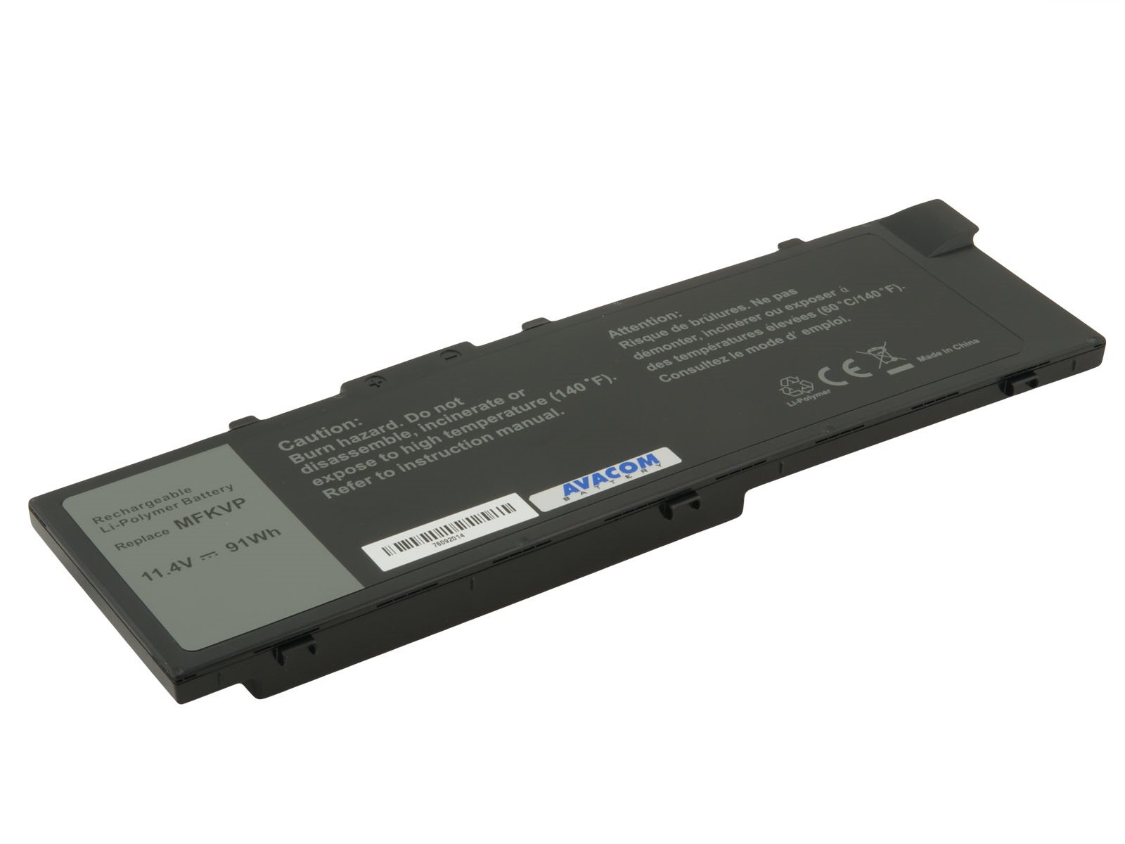 AVACOM pre Dell Precision 15 7000, 17 7000 Li-Pol 11,4 V 7982 mAh 91 Wh