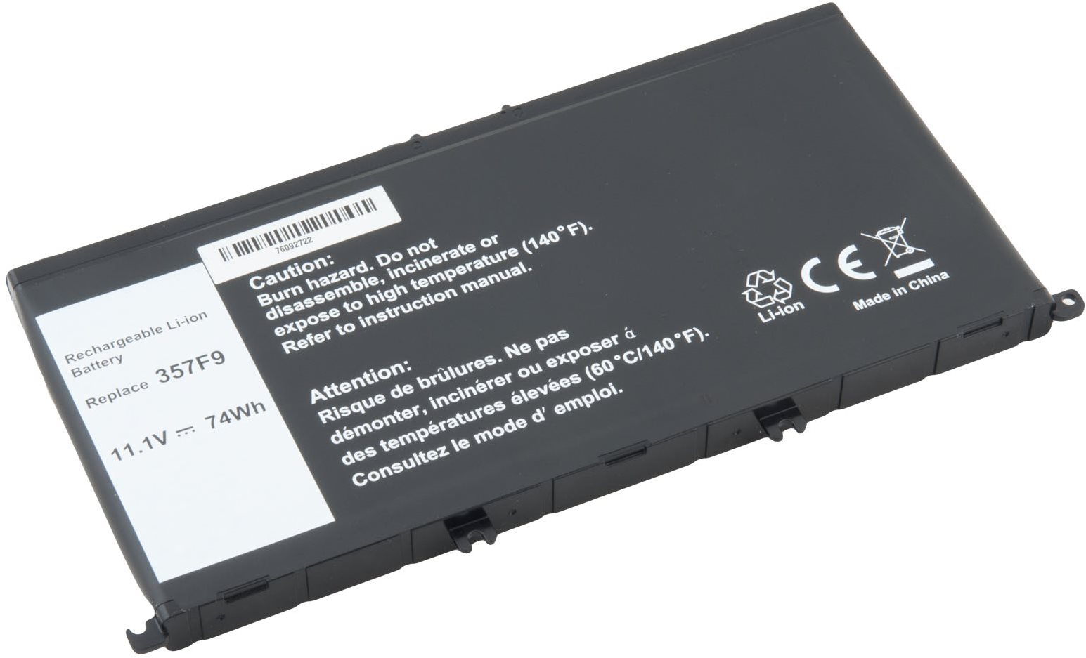 Avacom pre Dell Inspiron 15 7559 7557 Li-Ion 11.1 V 6660 mAh 74 Wh