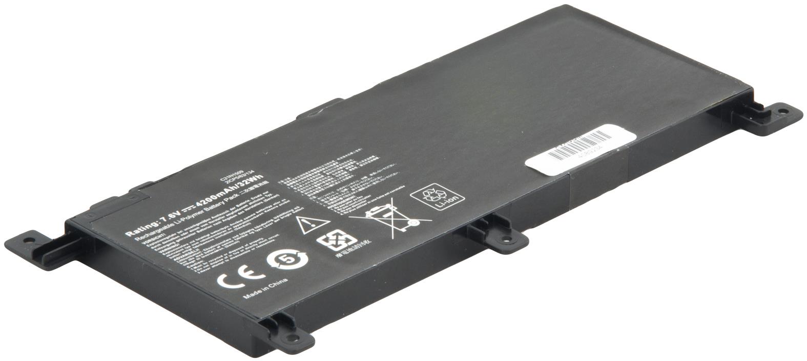 Avacom pre Asus X556 Li-Pol 7.6 V 4200 mAh