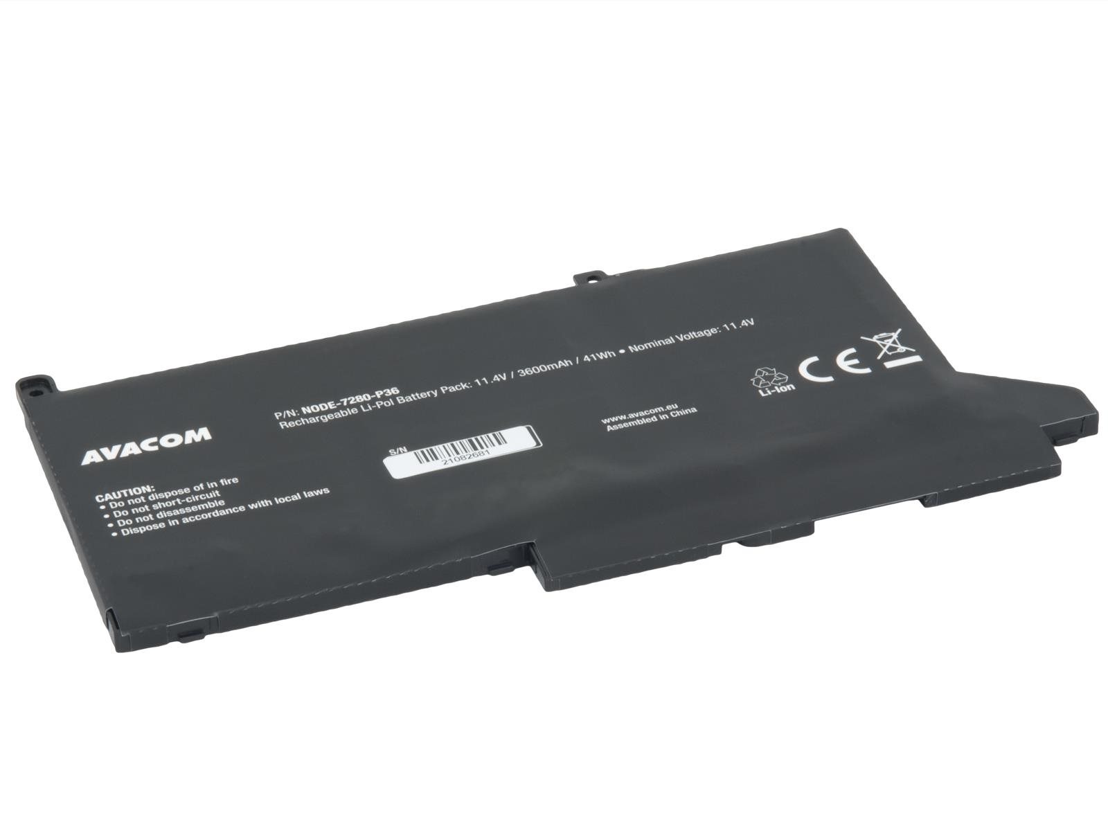 AVACOM do Dell Latitude 7280, 7480 Li-Pol 11,4 V 3600 mAh