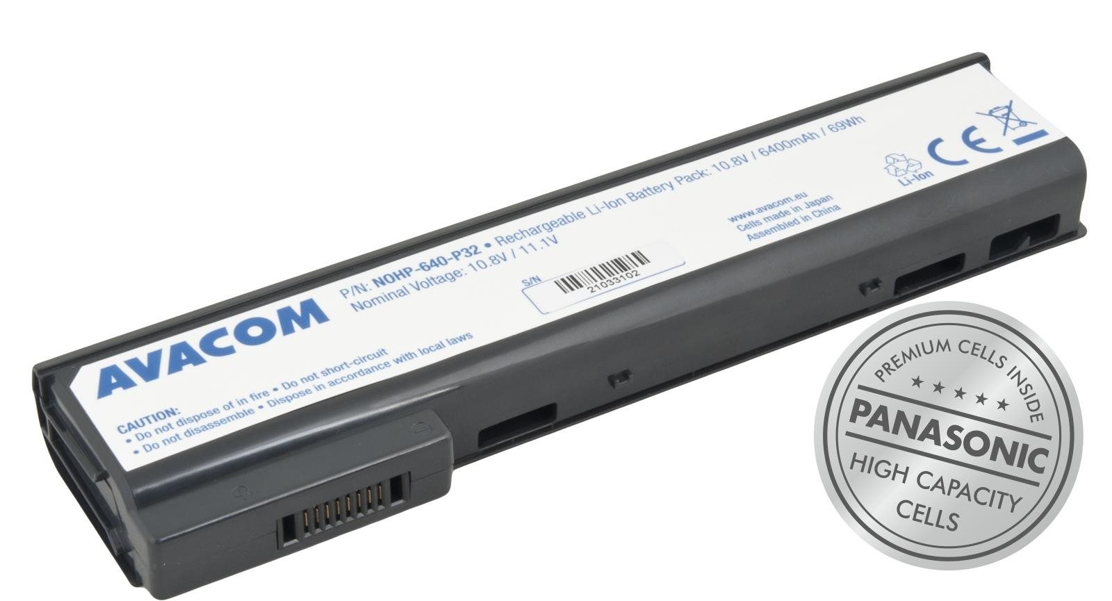 AVACOM CA06 pre HP ProBook 640/650 Li-Ion 10,8 V 6400 mAh 69 Wh