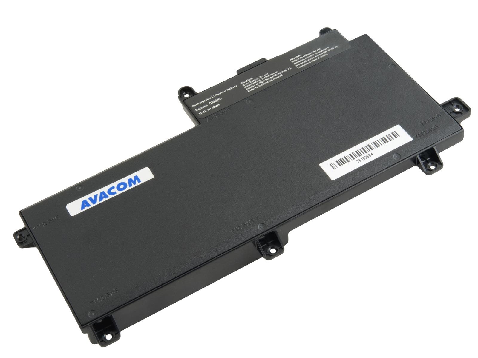 AVACOM CI03XL pre HP ProBook 640 G2, 655 G2 Li-Pol 11,4 V 4210 mAh 48 Wh