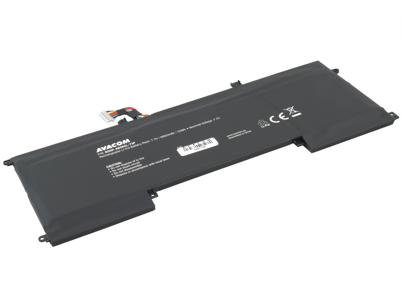 AVACOM AB06XL pre HP Envy 13-ad series Li-Pol 7,7 V 6 883 mAh 53 Wh