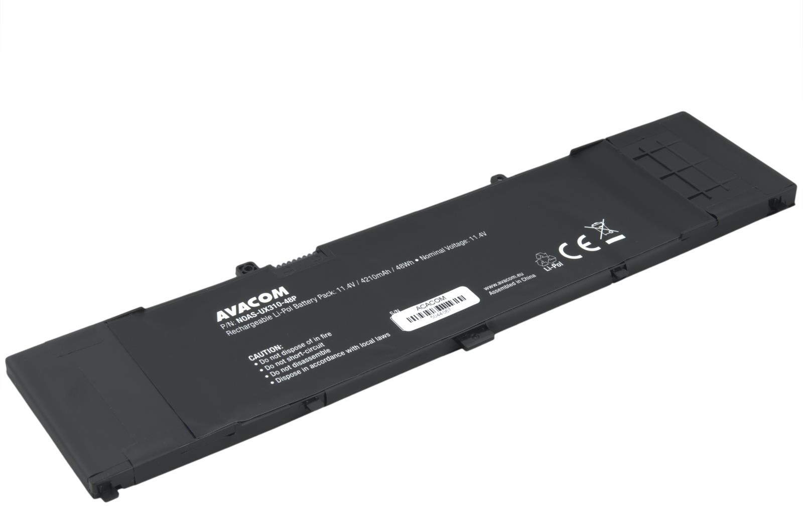AVACOM Asus ZenBook UX310 UX310UA UX410 UX410UQ Li-Pol 11,4 V 4210 mAh 48 Wh