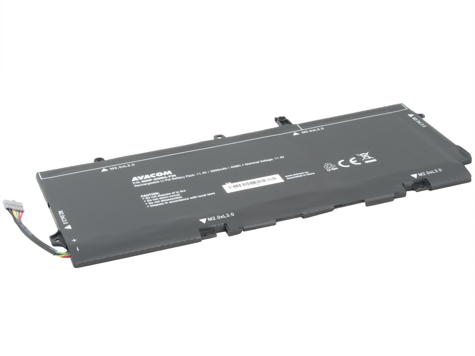 Avacom BG06XL pre HP Elitebook Folio 1040 G3 Li-Pol 11,4 V 3900 mAh 44 Wh
