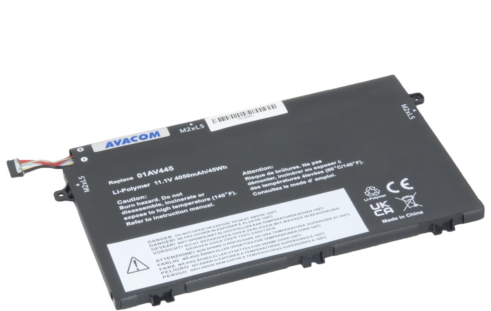 Avacom do Lenovo ThinkPad E14, E15, E580, E490 Li-Pol 11,1 V 4050 mAh 45 Wh
