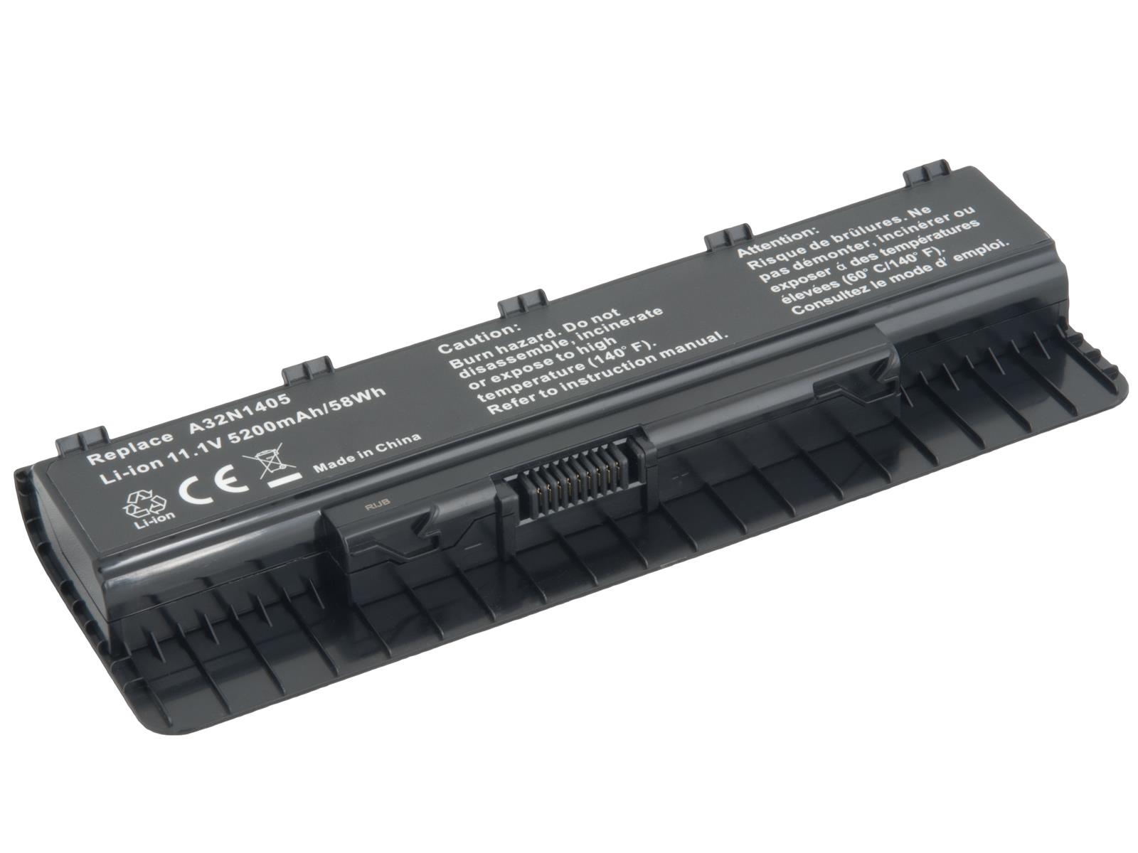Avacom pro Asus GL771JM, N551JW, N751JK Series Li-Ion 11,1 V 5200 mAh 58 Wh