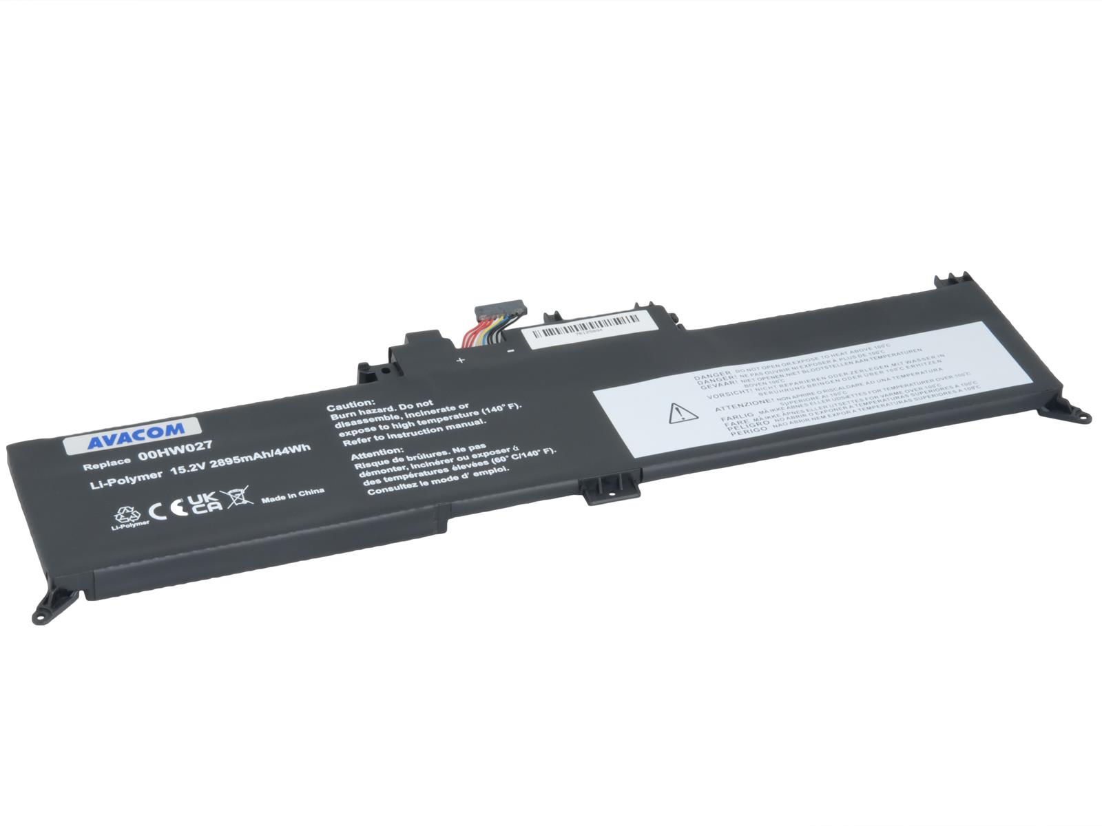 Avacom pre Lenovo Yoga X260 Li-Pol 15,2 V 2895 mAh 44 Wh