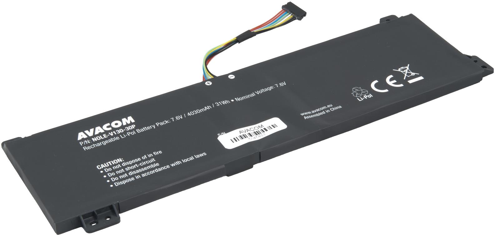 AVACOM pre Lenovo V130-15IKB, V330-15IKB Li-Pol 7,6 V 4030 mAh 31 Wh