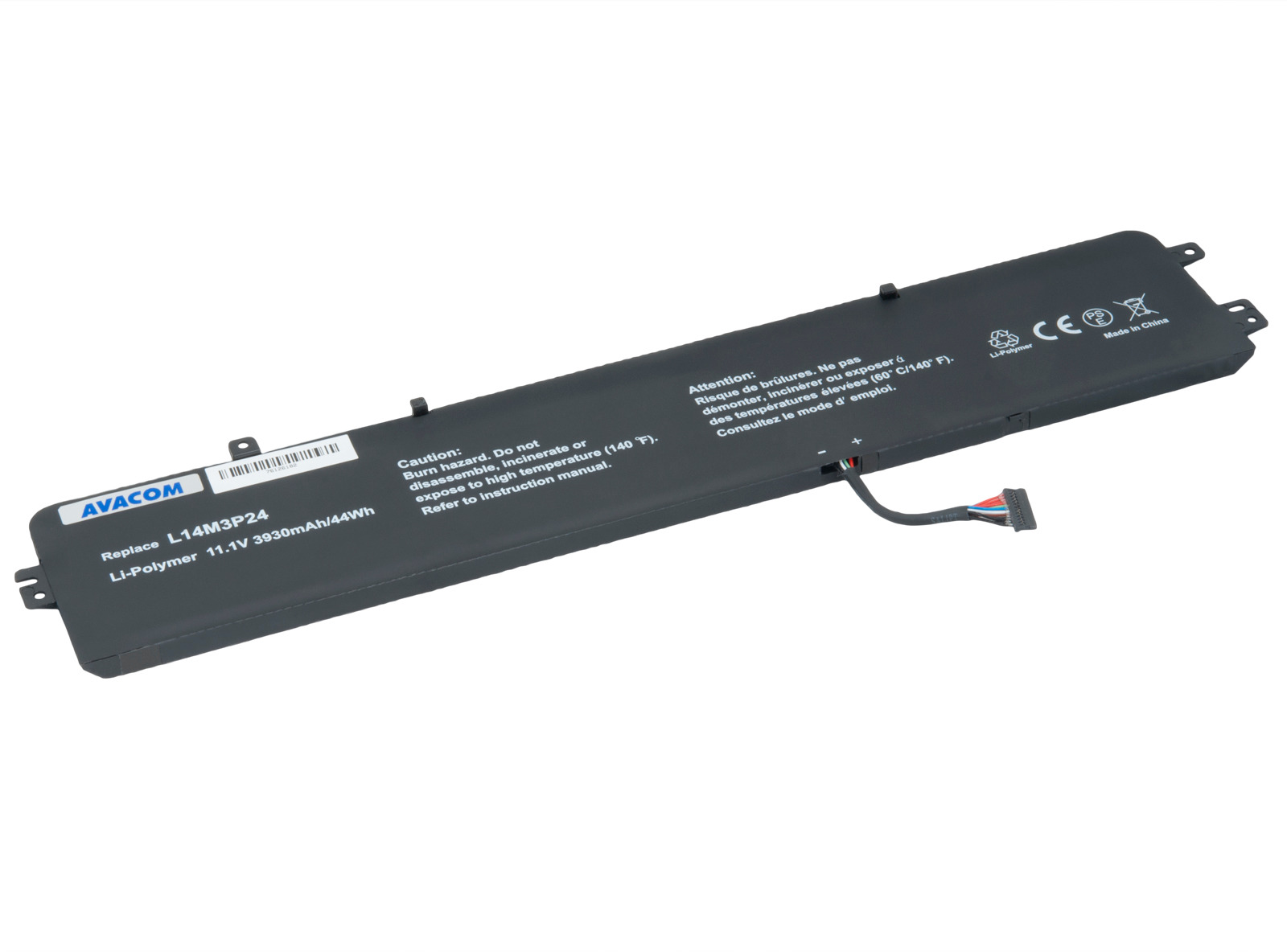 AVACOM Lenovo IdeaPad 700, Legion Y520 Li-Pol 11,1 V, 3930 mAh, 44 Wh