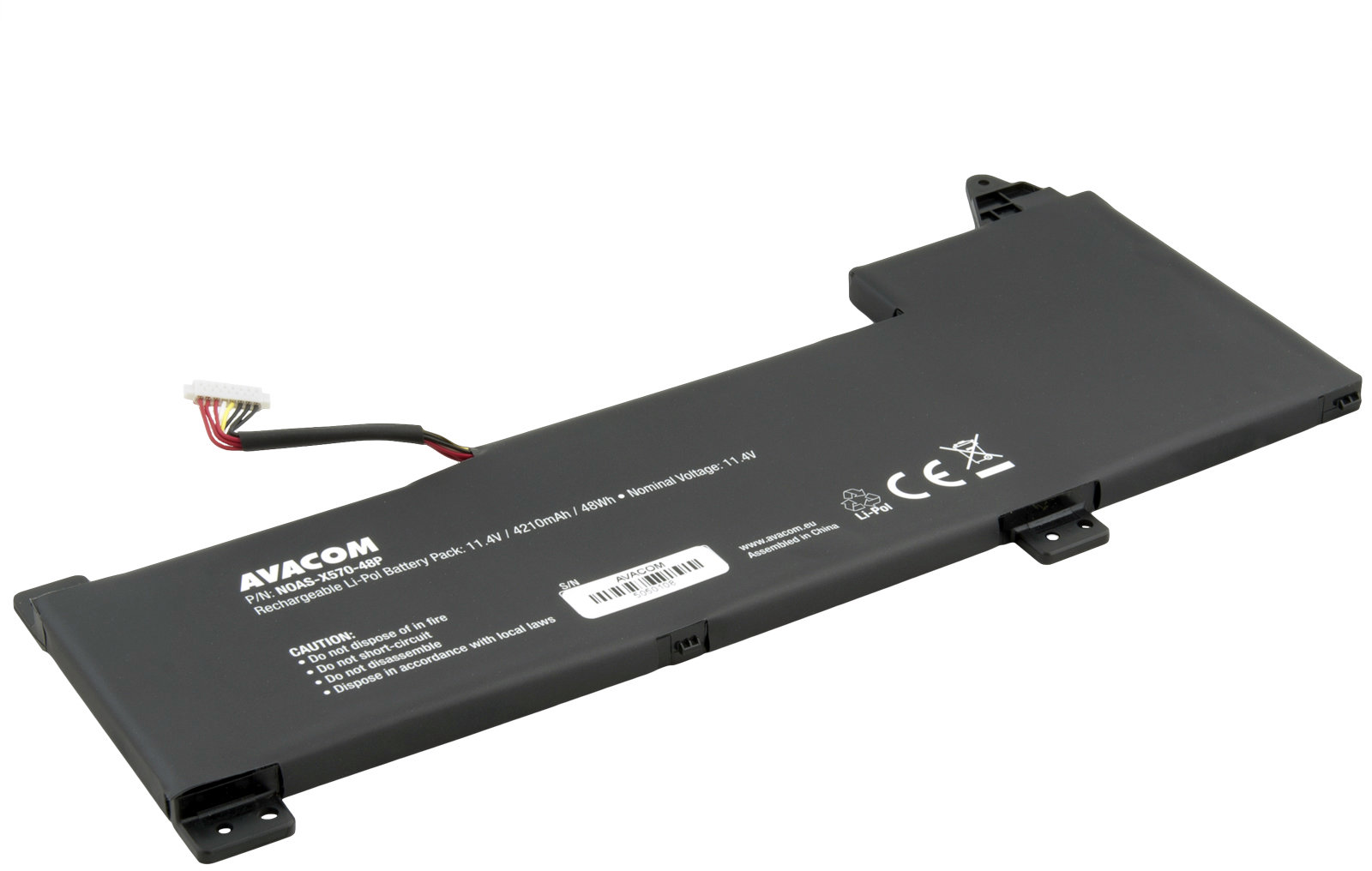 AVACOM B31N1723 pre Asus VivoBook X570ZD FX570 Li-Pol 11,4 V 4210 mAh 48 Wh