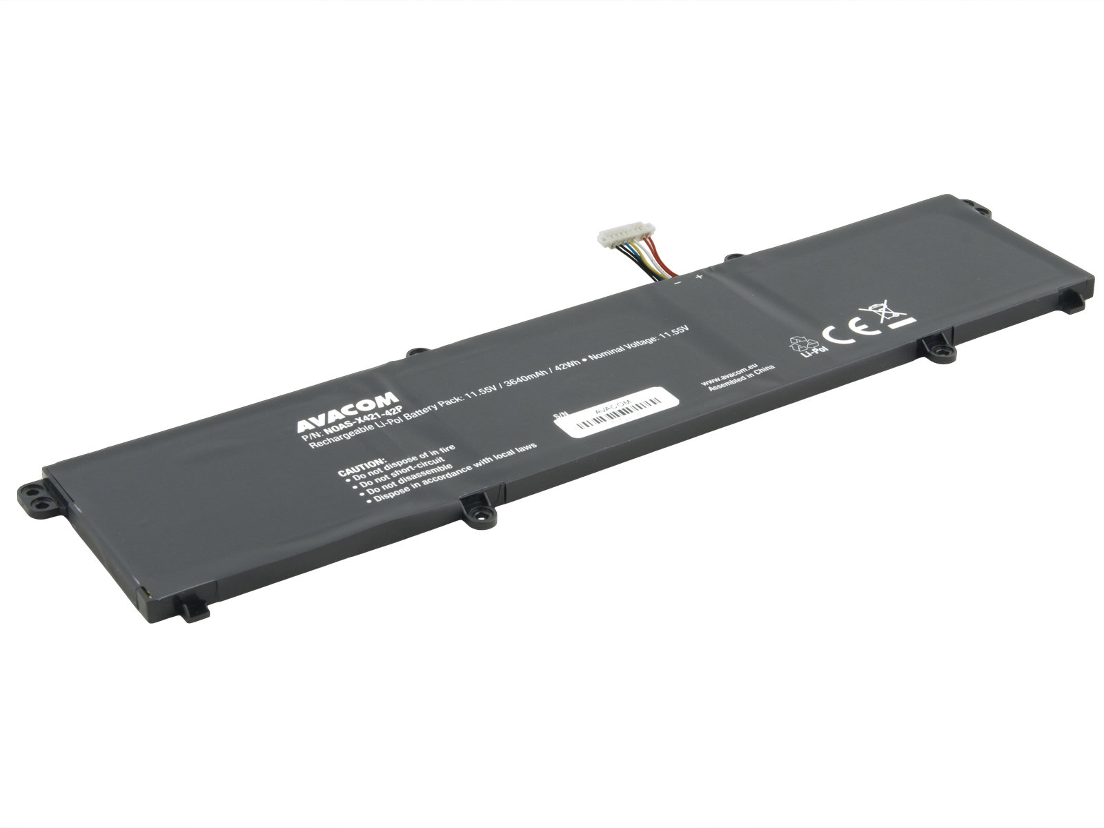 AVACOM B31N1911 pre Asus VivoBook 15 X1502ZA, 14 X431EA Li-Pol 11,55 V 3640 mAh 42 Wh