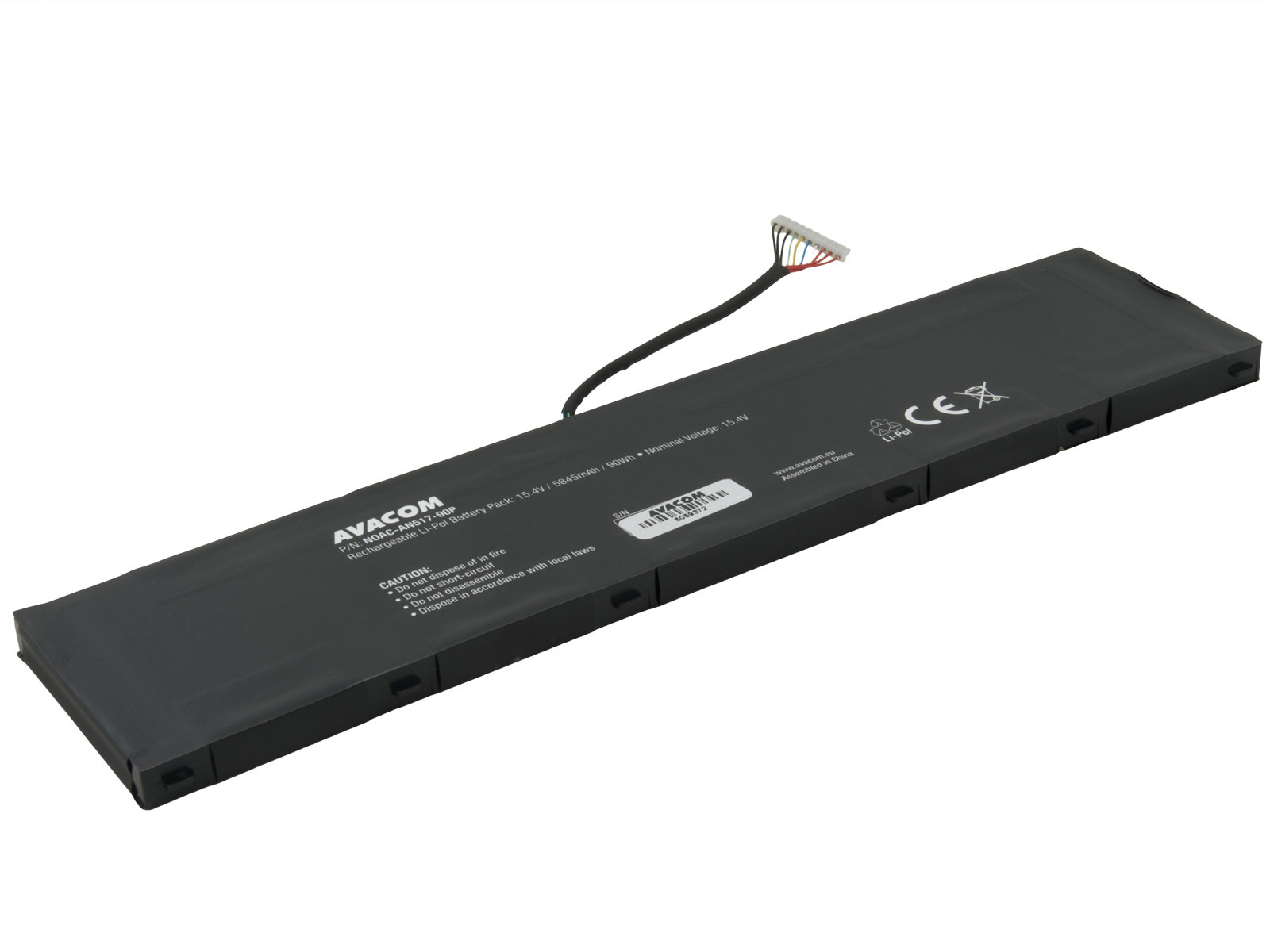 AVACOM pre Acer Nitro 5 AN517-55 Predator Helios 300 PH317-56 Li-Pol 15,4 V 5845 mAh