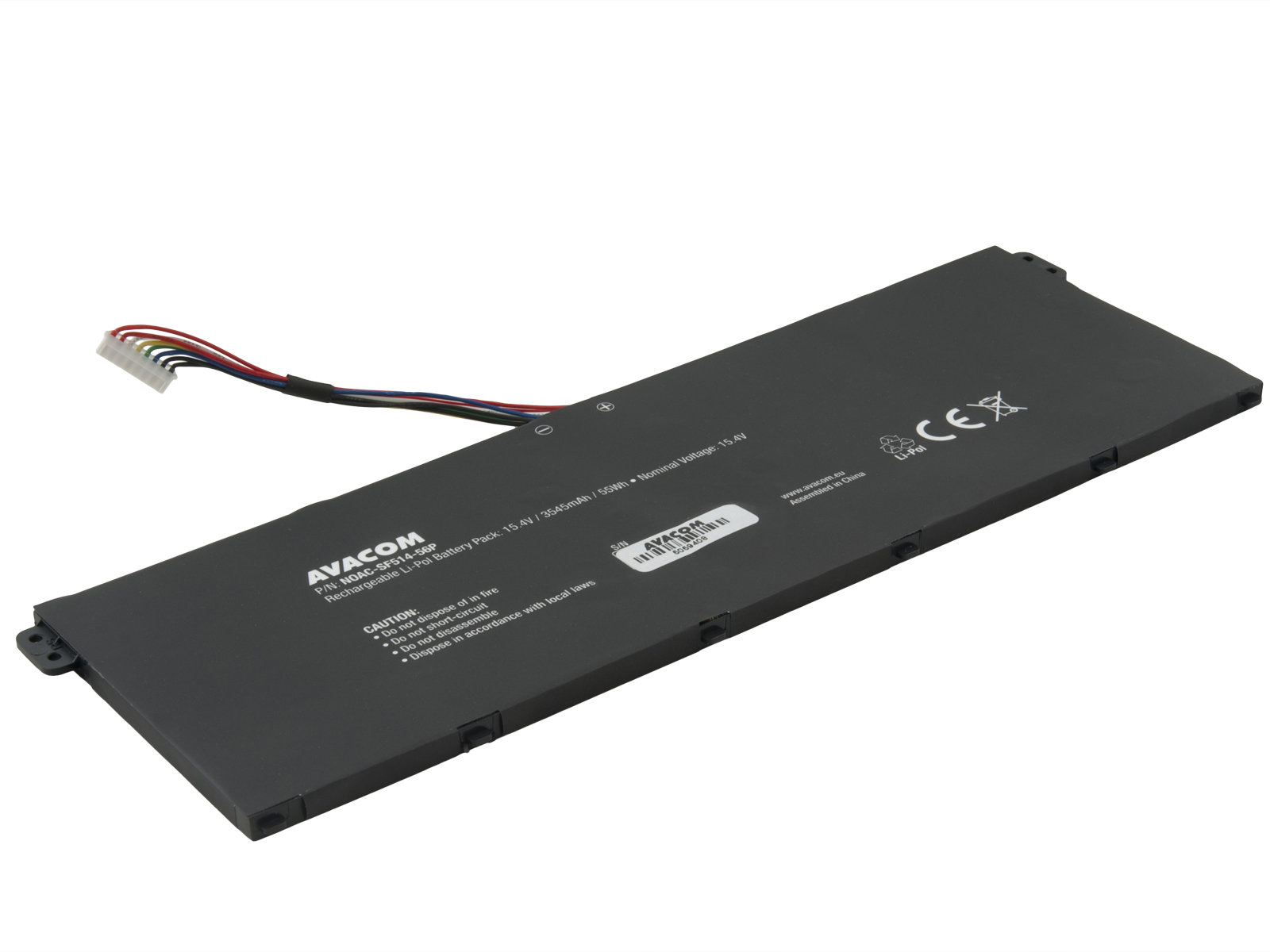 AVACOM pre Acer Swif 3 SF314, 5 SF 514 Li-Pol 15,4 V 3545 mAh 55 Wh