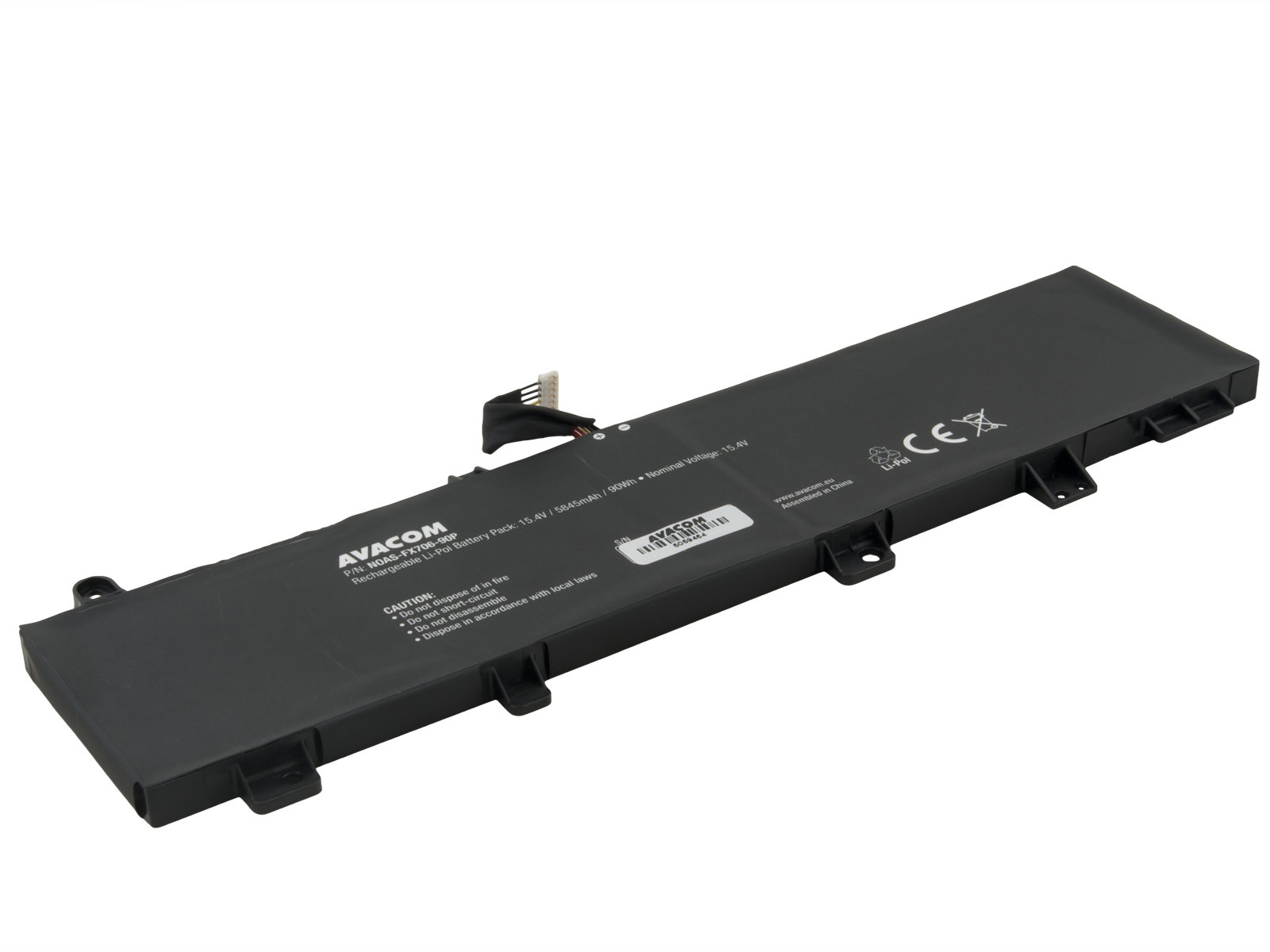 AVACOM pre Asus TUF FX506, FX706 Li-Pol 15,4 V 5845 mAh 90 Wh