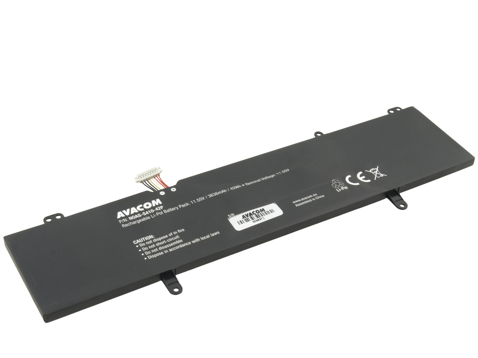 AVACOM pre Asus VivoBook S14 S410, X411 Li-Pol 11,55 V 3636 mAh 42 Wh