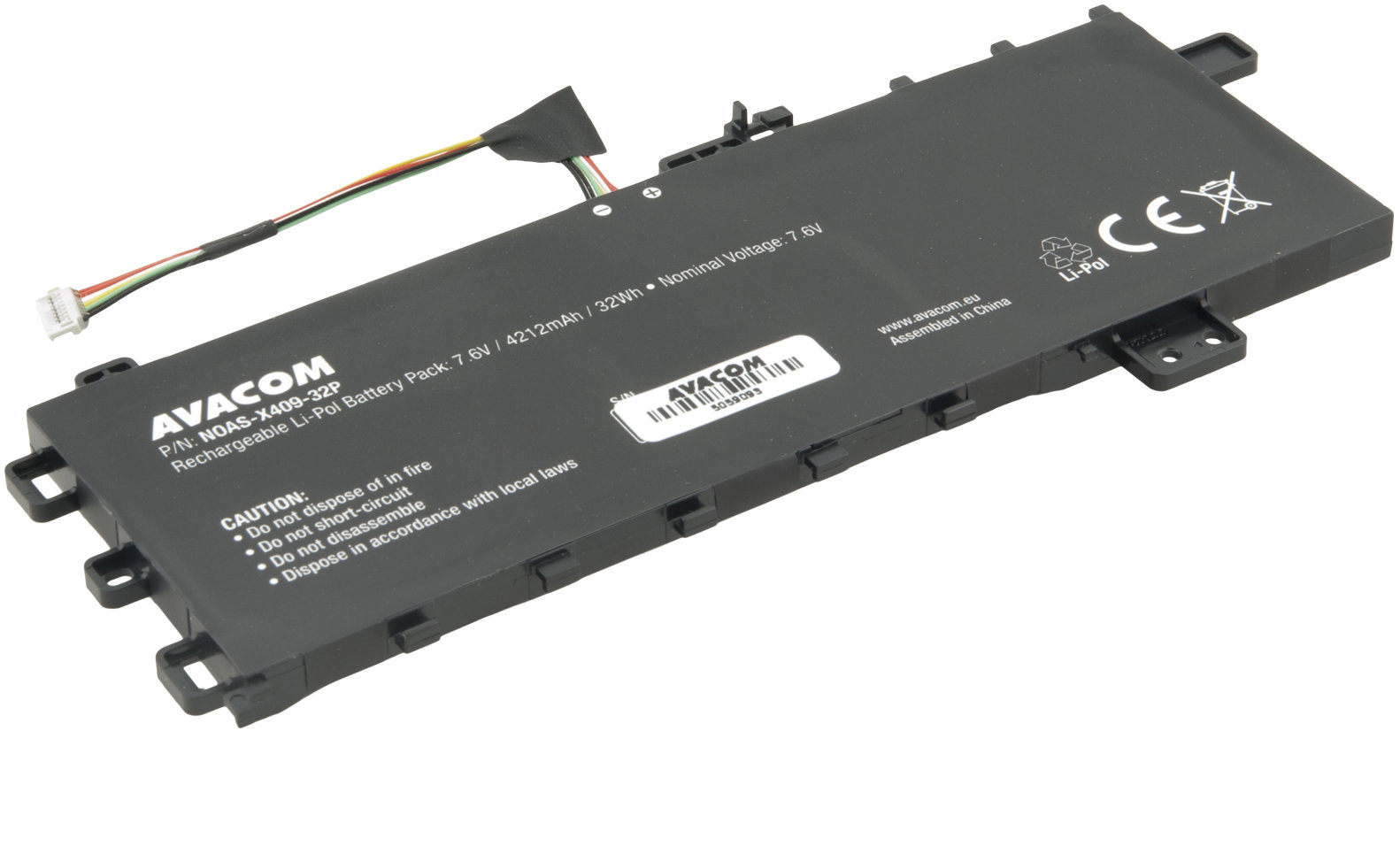 AVACOM pre Asus VivoBook M409A, X409, X509UA Li-Pol 7,6 V 4212 mAh 32 Wh