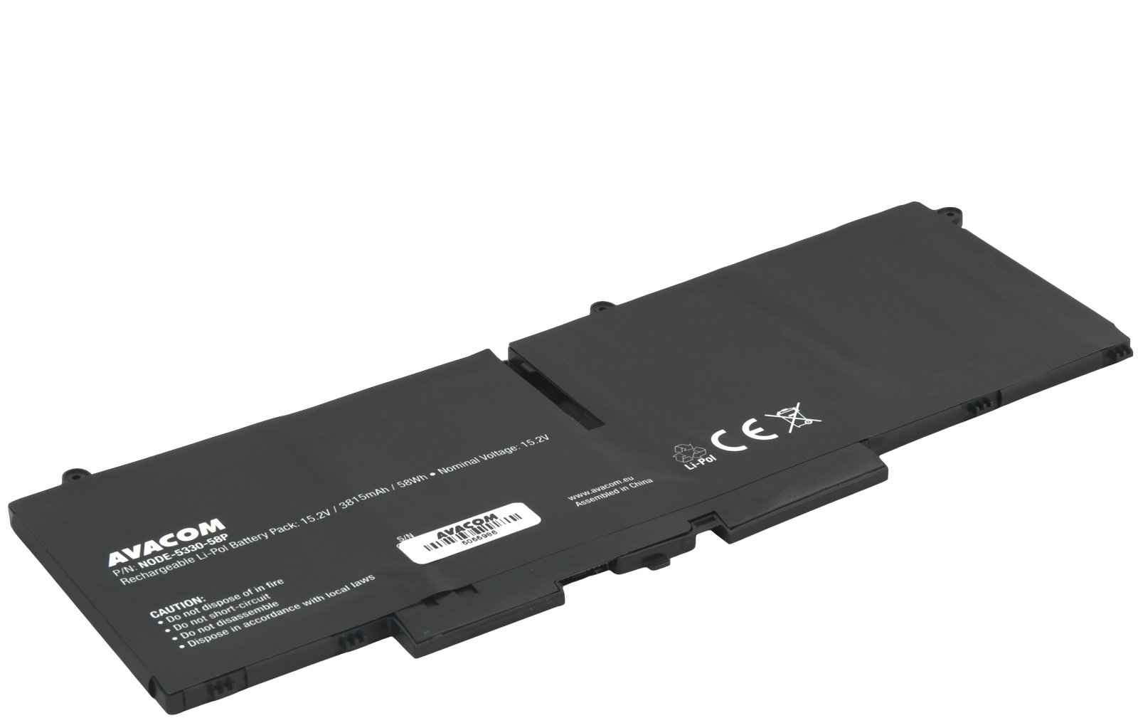 AVACOM pre Dell Latitude 5330, 5530 Li-Pol 15,2 V 3815 mAh 58 Wh