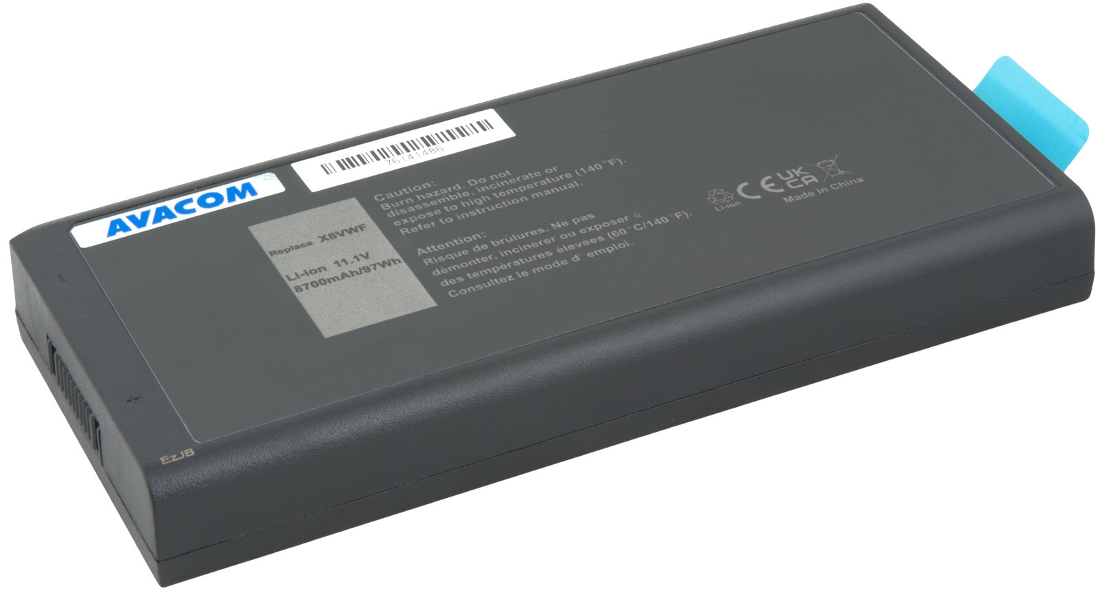 AVACOM pre Dell Latitude 5404, 7404 Rugged Li-Ion 11,1 V 8700 mAh 97 Wh