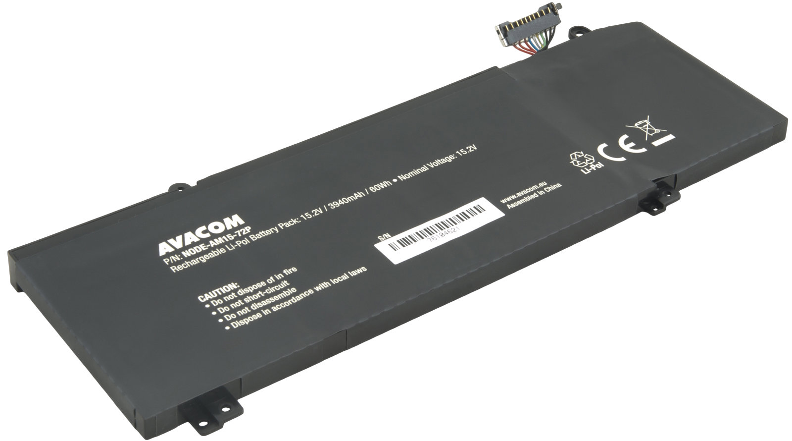 AVACOM pre Dell Alienware M15 Li-Pol 15,2 V 3940 mAh 60 Wh